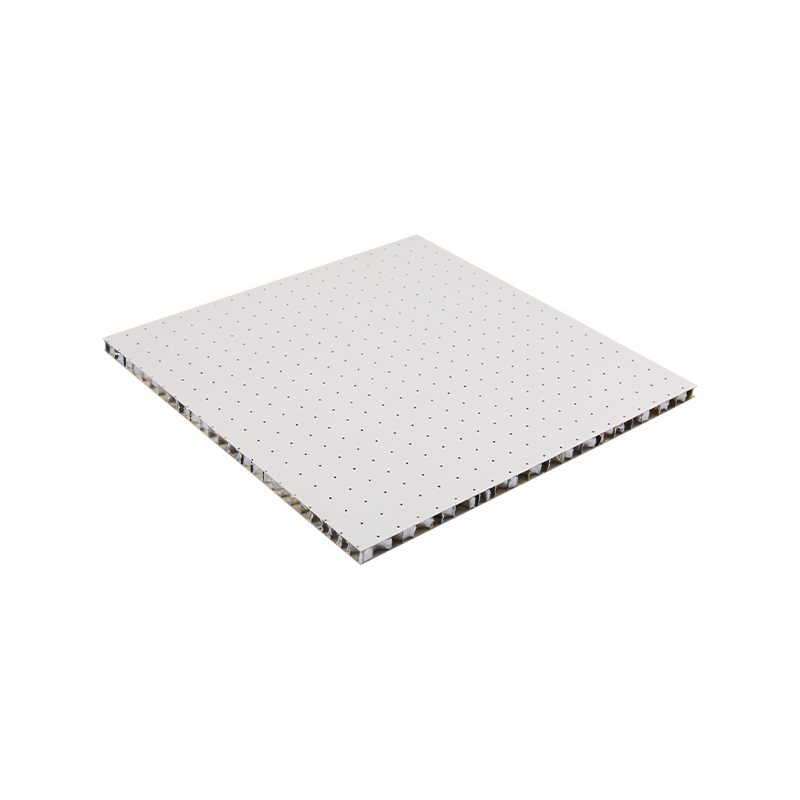 Ääntä vaimentavat, hengittävät ja vakaat rei'itetyt hunajakennopaneelit